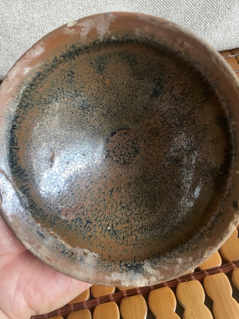 古玩陶瓷耀州窯油滴盞拍賣，當前價格6000元