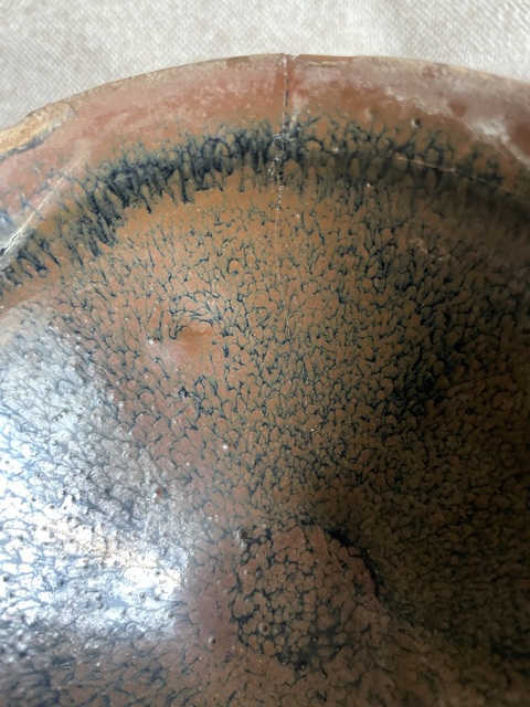 古玩陶瓷耀州窯油滴盞拍賣，當前價格6000元