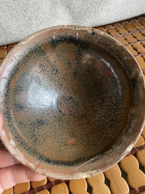 古玩陶瓷耀州窯油滴盞拍賣，當前價格6000元