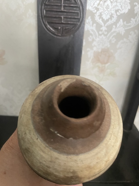 古玩陶瓷旋紋雞腿梅瓶拍賣,當前價格3500元