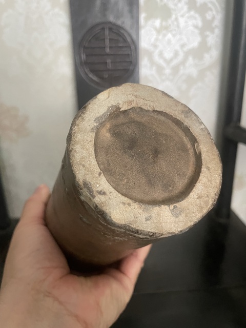 古玩陶瓷旋紋雞腿梅瓶拍賣,當前價格3500元