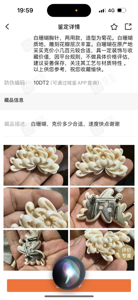 古玩玉器白山胡拍賣，當前價格3999元