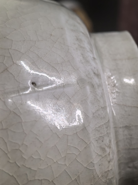 古玩陶瓷青白釉花口盞真品鑒賞圖