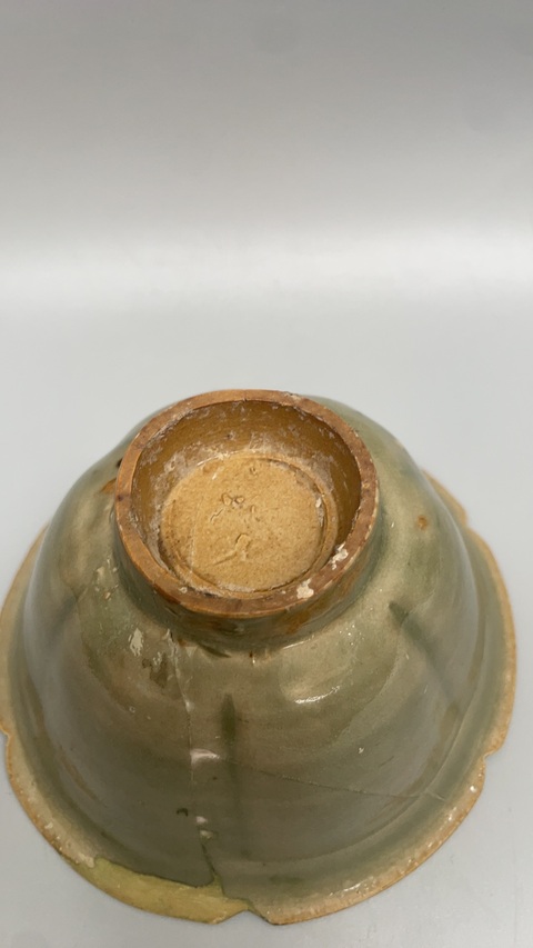 古玩陶瓷耀州窯花口盞拍賣,當前價格6000元
