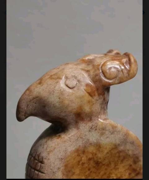 古玩玉器做舊仿古“玉鳳鳥”真品鑒賞圖