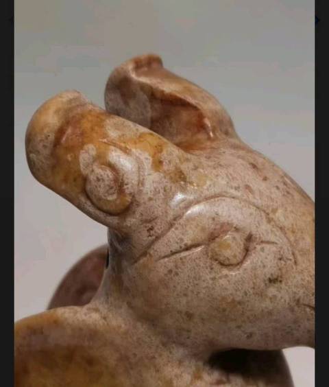 古玩玉器做舊仿古“玉鳳鳥”真品鑒賞圖