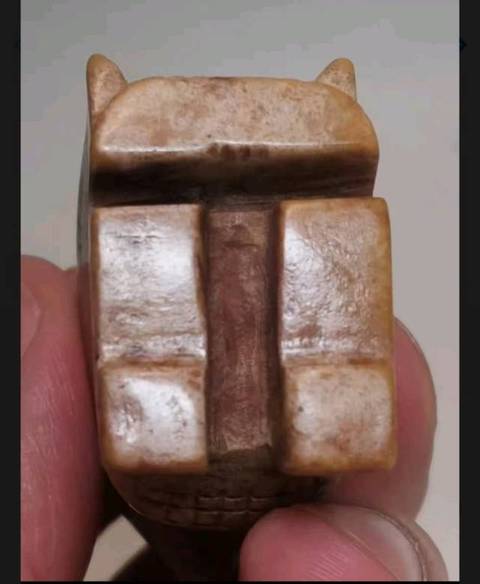 古玩玉器做舊仿古“玉鳳鳥”真品鑒賞圖