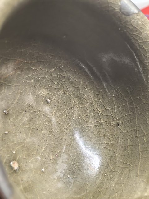 古玩陶瓷元龍泉杯真品鑒賞圖