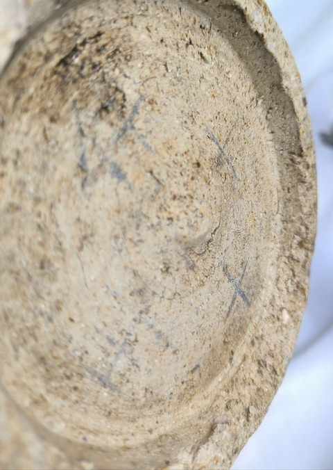 古玩陶瓷黑釉撇口瓶真品鑒賞圖