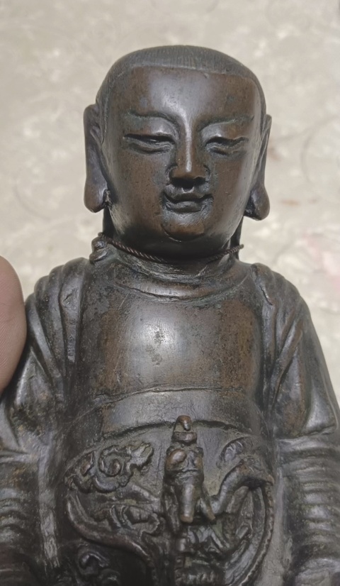 古玩銅器造像真品鑒賞圖