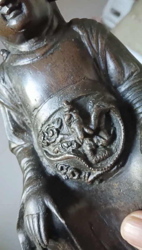 古玩銅器造像真品鑒賞圖