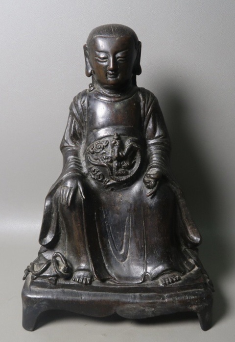 古玩銅器造像真品鑒賞圖