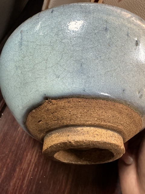 古玩陶瓷均窯碗真品鑒賞圖