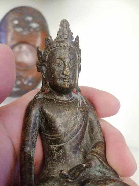 古玩銅器銅造像真品鑒賞圖