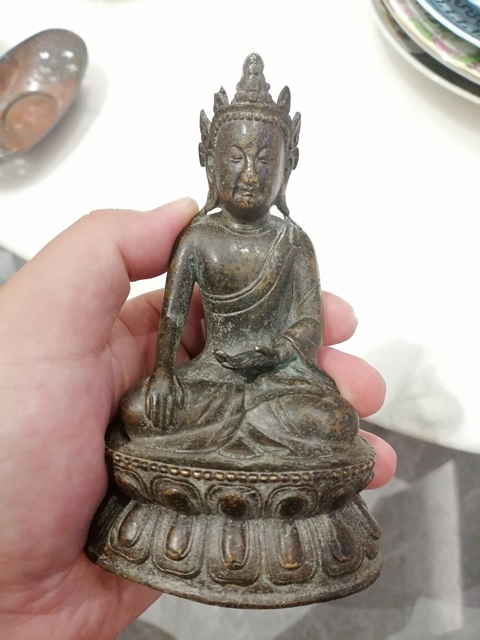 古玩銅器銅造像真品鑒賞圖