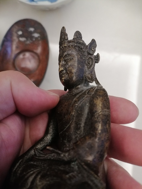 古玩銅器銅造像真品鑒賞圖