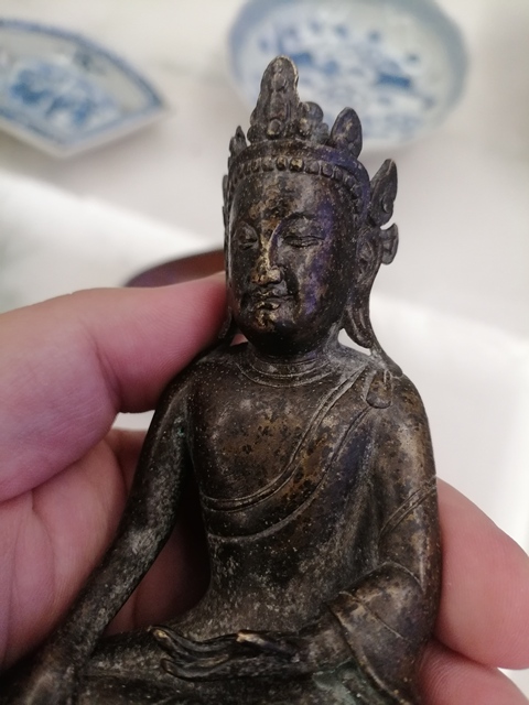 古玩銅器銅造像真品鑒賞圖