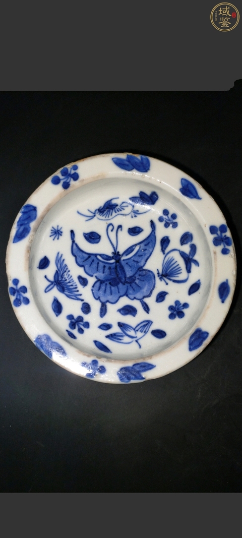古玩陶瓷【咸豐】青花花蝶紋高足洗【傳世佳品】拍賣，當前價格0元