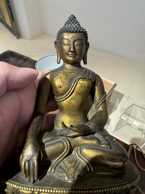 古玩銅器造像真品鑒賞圖