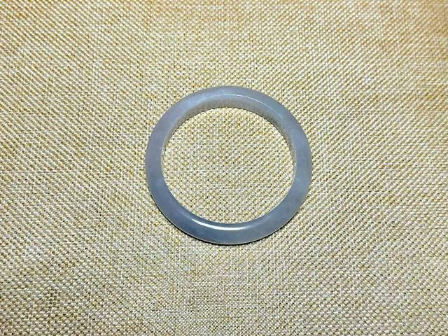 古玩玉器翡翠手鐲真品鑒賞圖