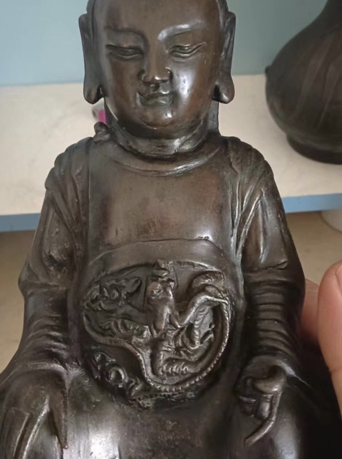 古玩銅器造像真品鑒賞圖