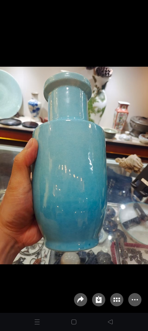 古玩陶瓷瓶真品鑒賞圖