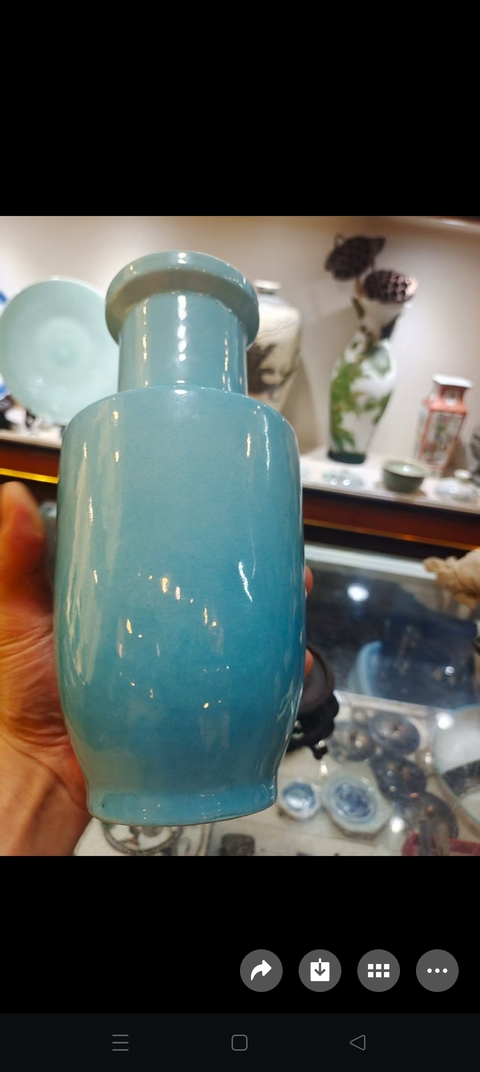 古玩陶瓷瓶真品鑒賞圖