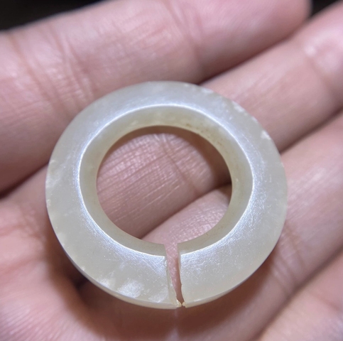 古玩玉器老玉環(huán)真品鑒賞圖