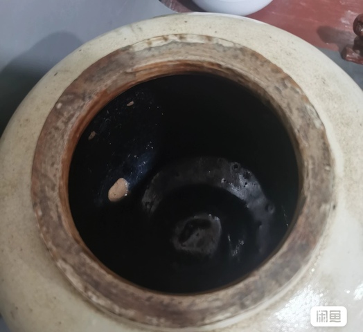 古玩陶瓷磁州窯詩紋罐真品鑒賞圖