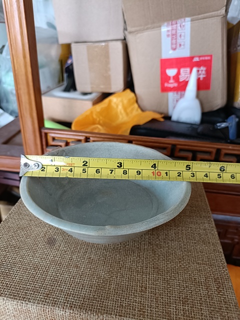 古玩陶瓷館藏級南宋龍泉青瓷仿官直壁洗【龍泉官窯】拍賣,當前價格5980元