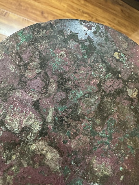 古玩銅器漢代規矩神獸鏡真品鑒賞圖