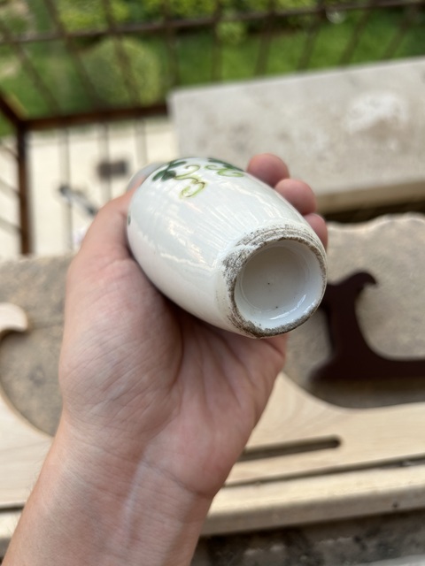 古玩陶瓷粉彩瓶真品鑒賞圖