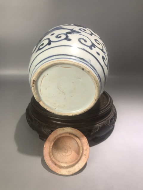 古玩陶瓷事事如意蓋罐真品鑒賞圖