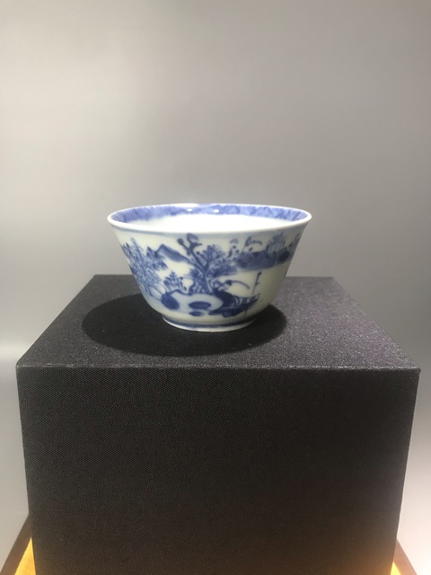 古玩陶瓷(精品馬蹄杯)清·康熙·山水人物垂釣圖-馬蹄杯拍賣,當(dāng)前價(jià)格854元