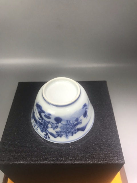 古玩陶瓷(精品馬蹄杯)清·康熙·山水人物垂釣圖-馬蹄杯拍賣,當(dāng)前價(jià)格854元