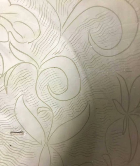 古玩陶瓷宋金時期刻劃花大碗真品鑒賞圖