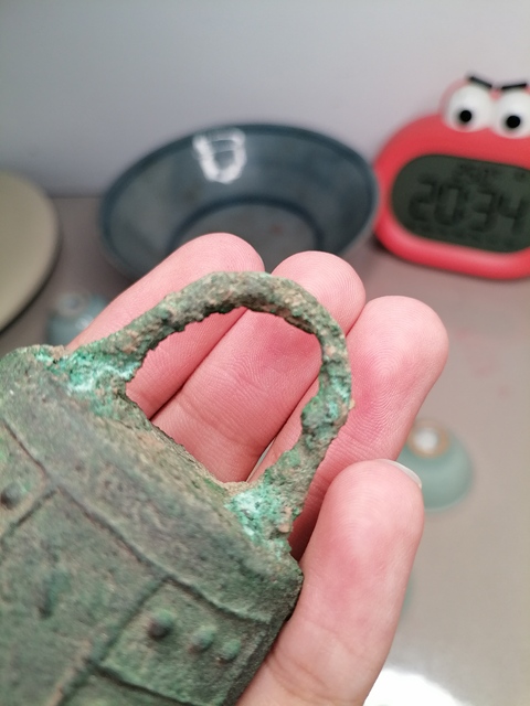 古玩銅器鈴鐺真品鑒賞圖