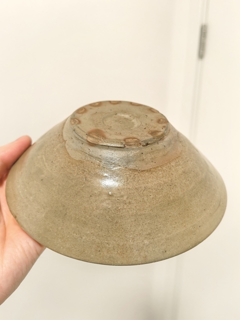 古玩陶瓷越窯系青瓷茶盞真品鑒賞圖
