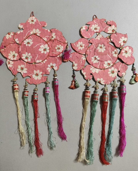 古玩雜項(xiàng)刺繡掛飾真品鑒賞圖