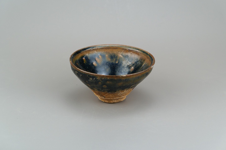 古玩陶瓷南宋.建窯芝麻釉茶盞(高級茶器)拍賣,當(dāng)前價(jià)格418元