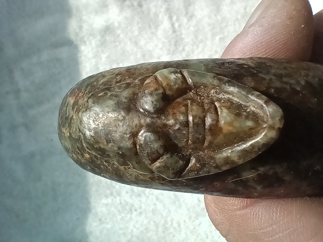 古玩玉器仿古做舊玉手鐲真品鑒賞圖