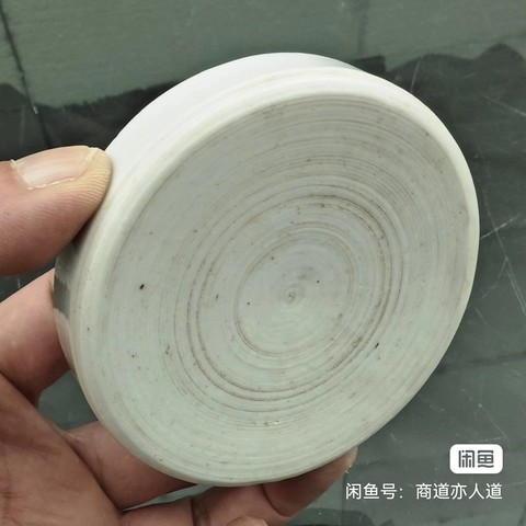 古玩陶瓷清早期白釉標本真品鑒賞圖