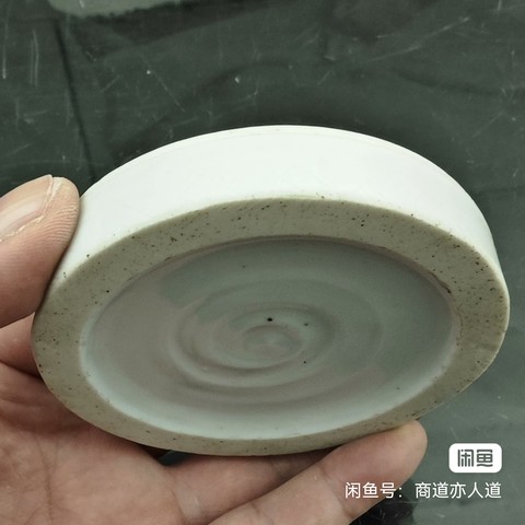 古玩陶瓷清早期白釉標本真品鑒賞圖