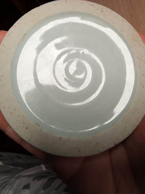古玩陶瓷清早期白釉標本真品鑒賞圖