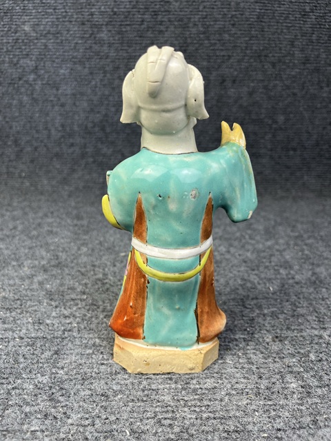 古玩陶瓷粉彩人物塑像拍賣，當前價格1088元