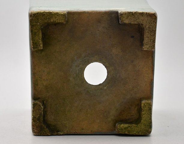 古玩陶瓷宜鈞釉花盆真品鑒賞圖