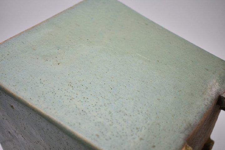 古玩陶瓷宜鈞釉花盆真品鑒賞圖