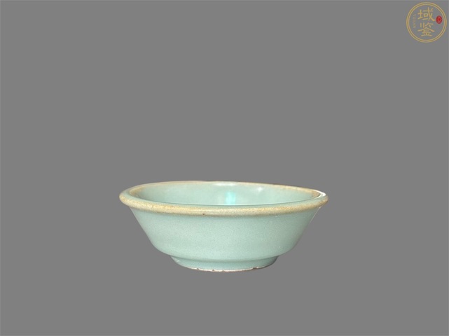 古玩陶瓷龍泉青瓷直壁洗真品鑒賞圖