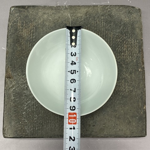 古玩陶瓷花卉紋青花碗真品鑒賞圖