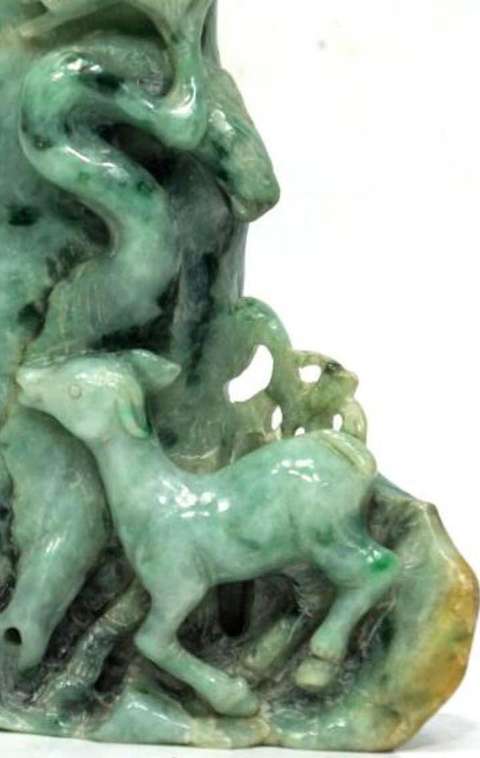 古玩玉器筆筒真品鑒賞圖
